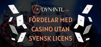 Fördelar och risker med casino utan licens i Sverige Fördelar och risker med casino utan licens i Sverige